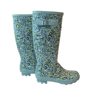 Smith & Hawken Knee High Rubber Boots Womens Size 7